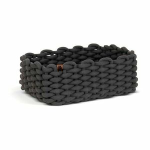 Textil tárolókosár 35x25x14 cm Peach Skin M – Bigso kép