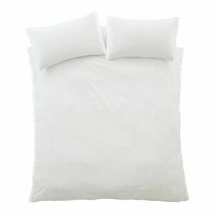 Világosszürke egyszemélyes pamut-perkál ágyneműhuzat 135x200 cm Seersucker Woven Stripe – Bianca kép