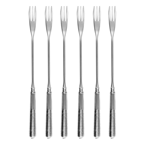 Üreges nyelű sajtfondü villakészlet 6 db – San Remo - 115099 kép