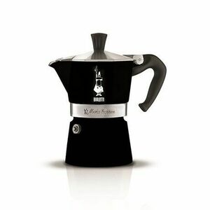 Bialetti Moka Express Colour Kotyogós Kávéfőző 3 személyes, Fekete kép