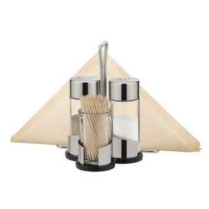 Tescoma CLUB Só-, bors-, fogvájó- és szalvétatartó készlet kép