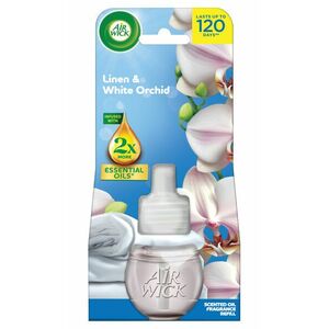Air Wick Pamut és fehér orchidea Utántöltő elektromos légfrissítő... kép