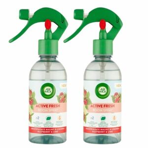 Air Wick Active Fresh Málna és Lime Légfrissítő spray 2x237ml kép