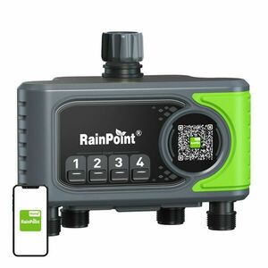 RainPoint WiFi 4 zónás öntözésvezérlő (HTV405FRF) kép