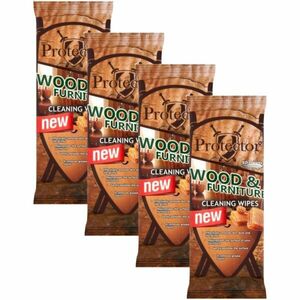 Multi Protector Wood & Furniture fa és laminált tisztítókendő 4x50db kép