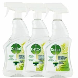 Dettol Lime&Menta antibakteriális Felülettisztító spray 3x500ml kép