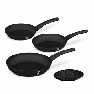 Fahion by Berlinger Haus 4 részes serpenyő készlet, matt fekete–r... kép