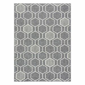 Szőnyeg WINK HEXAGON szürke 140x200 kép