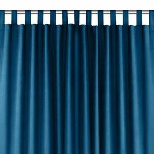 Sötétítő függöny MILANA indigókék pántok 10 cm zsenília 140x175 HOMEDE kép