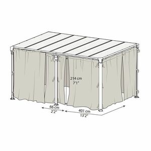 Palram - Canopia Martinique 5000 szúnyogháló kép