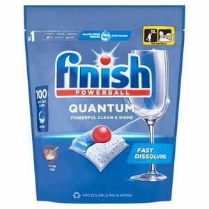 Finish Quantum All in 1 Regular Mosogatógép kapszula 100db + Aján... kép