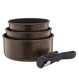 Ambition Gold fazék készlet levehető nyéllel 16/18/20 cm, indukci... kép