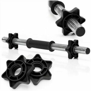 ActiGet egykezes Súlyzórúd - Ezüst, Fekete kép