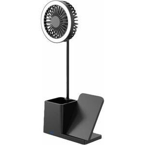 S-Link SL-M9055 Asztali Ventilátor Wireless Telefon Töltővel 10W... kép