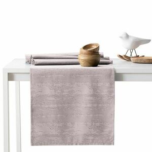 Asztalterítő Vesta púderrózsa dombornyomott modern 115x180+35x180... kép