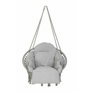 Fecskefészek függőszék párnával, 60*80*120 szürke kép