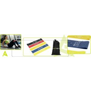 Act0104 ellenállás szalagok edzéshez 5 db. kép