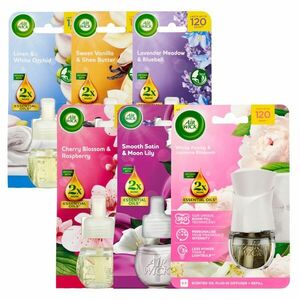 Air Wick Elektromos légfrissítő utántöltő csomag Fehér bazsarózsa... kép