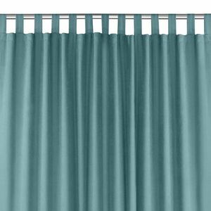 Sötétítő függöny MILANA égkék pántok 10 cm zsenília 280x300 HOMEDE kép