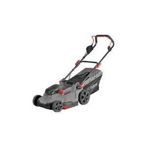 Iskra IX-LM36-SET Akkumulátoros Fűnyíró, Szürke-Piros kép