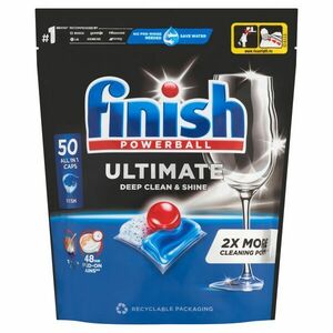 Finish Ultimate All in 1 Regular Mosogatógép kapszula 50db + Aján... kép