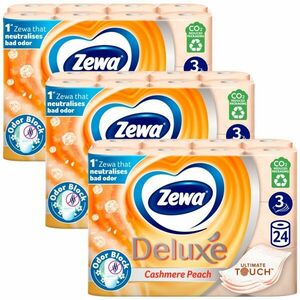 Zewa Deluxe Cashmere Peach 3 rétegű Toalettpapír 3x24 tekercs kép