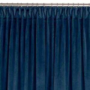 Sötétítő függöny VILA indigókék sárkány függönybehúzó szalag átlá... kép