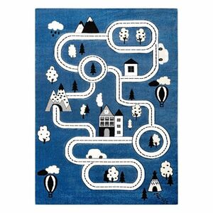 Szőnyeg TINIES TOWN kék 140x190 kép
