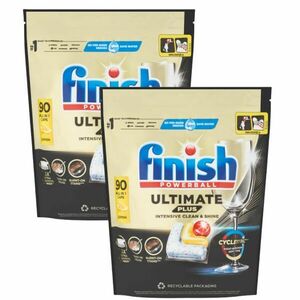 Finish Powerball Ultimate Plus All in 1 Lemon Mosogatógép kapszul... kép