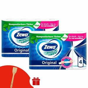 Zewa Wisch & Weg Original 2 rétegű Papírtörlő 2x4 tekercs + Z... kép