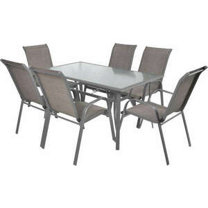 Hecht Sofia set 6 kerti Étkezőgarnitúra - szürke kép