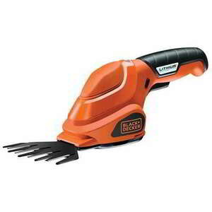 Black + Decker GSL200-QW Akkumulátoros Szegélyvágó 3, 6V, Narancssárga kép