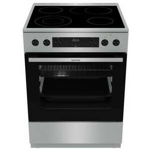Gorenje GECS6C70XPA Elektromos tűzhely, 71L, 4 főzőzóna, AquaClea... kép