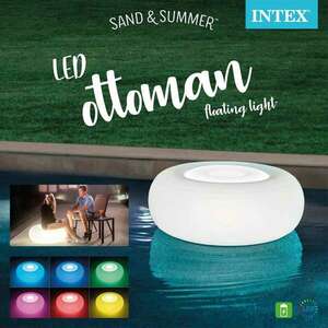 INTEX LED Zsámoly - Felfújható - 86x33cm kép