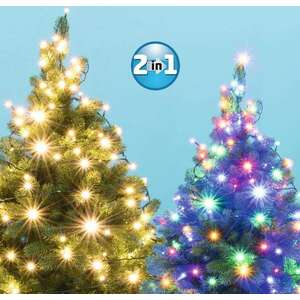 Somogyi LED 202R/WW/M Kül-/Beltéri LED Dual Color fényfüzér 14m -... kép