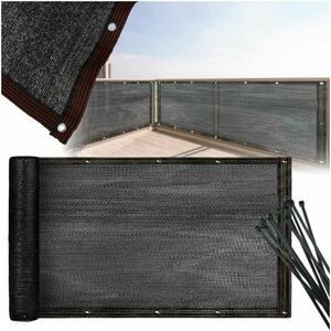 Erkélyfedő LUARO maszkoló szőnyeg árnyékoló háló erkélyre teraszr... kép