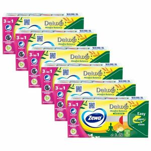 Zewa Deluxe 3 rétegű Papír zsebkendő - Limited Edition 6x90db kép