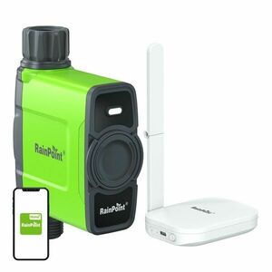 RainPoint Wifi 1 zónás öntözésvezérlő kapuval (HTV145FRF+HWG023WBRF) kép