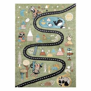 Szőnyeg BEO ROUTE zöld 140x190 kép