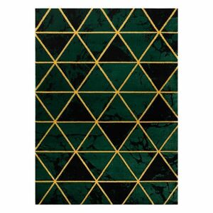 Szőnyeg ESTEMA MARBLETRIANGLES üvegzöld 140x190 kép