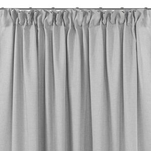 Sötétítő függöny CARMENA szürke sárkány függönybehúzó szalag átlá... kép