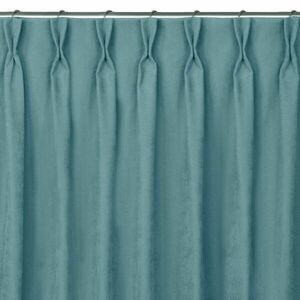 Sötétítő függöny MILANA égkék flex 7, 5 cm kettős átfedéssel zsení... kép