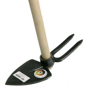 MUTA Kovácsolt Acél Villás Kapa - Nyelezett kép