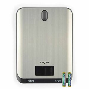 SALTER Konyhai mérleg rozsdamentes acél 5kg kép