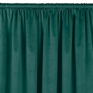 Sötétítő függöny VILA tengerzöld bújtató 5 cm bársony 530x175 HOMEDE kép