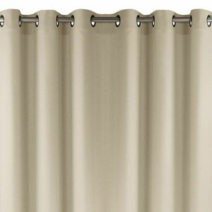 Sötétítő függöny CARMENA krémű ezüst ezüst fém fonott 150x225 HOMEDE kép