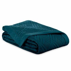 Ágytakaró OPHELIA tengerzöld mikroszálas 170x210 AmeliaHome kép