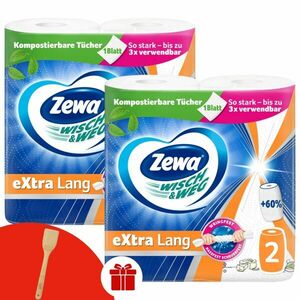 Zewa Wisch & Weg Extra Lang Design 2 rétegű Háztartási papírt... kép