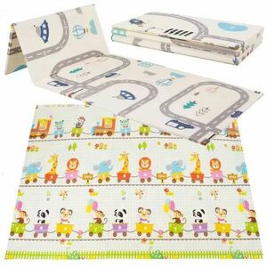 Springos Nagyméretű kétoldalas Játszószőnyeg, összehajtható 150x2... kép