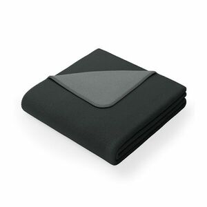 Takaró VIRKKUU fekete sima 150x200 kép